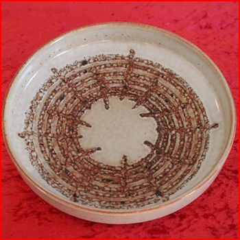 Keramik Fad fra et loppemarked