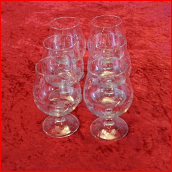 Mads Stage Cognac glas fra et loppemarked