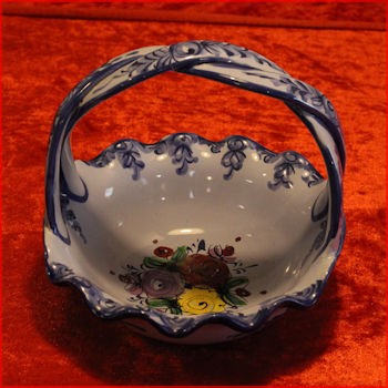 Keramik skål fra et loppemarked