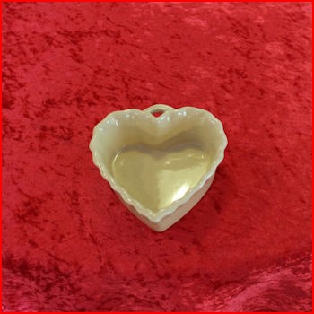 lille Hjerteform fra et loppemarked